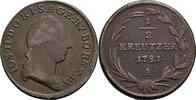 RDR, Joseph II. 1765-1790 1/2 Kreuzer -