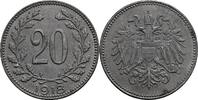 Österreich, Karl I., 1916-1918 20 Heller -