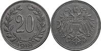 Österreich, Karl I., 1916-1918 20 Heller -