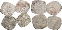 Erzbistum Salzburg Lot 4 Stück Pfennige -