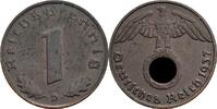 Deutsches Drittes Reich 1 Reichspfennig -