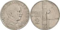 2 Lire 1925 Italien  ss
