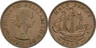Großbritannien Half Penny Queen Elizabeth II. -