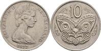 Neuseeland 10 Cents Queen Elizabeth II. -