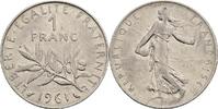 Frankreich 1 Franc 1961 ss