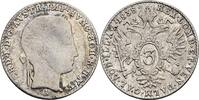 Kaisertum Österreich, Ferdinand I. 3 Kreuzer -