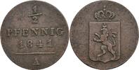Reuss jüngerer Linie 1/2 Pfennig Heinrich LXII. 1818-1854 -