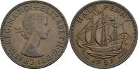 Großbritannien Half Penny Elizabeth II. -