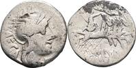 ROM, Republik Denar M. Porcius Laeca 125 BC -