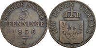 Preussen 3 Pfennige Friedrich Wilhelm IV. (1840-1861) -