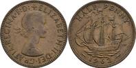 Großbritannien Half Penny Elizabeth II. -