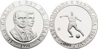 Spanien 2000 Pesetas Olympische Sommerspiele Barcelona 1992-Fussballspieler -