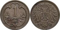 Kaisertum Österreich 1 Heller Kaiser Franz Joseph I. -