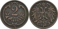 Kaisertum Österreich 2 Heller Kaiser Franz Joseph I. -