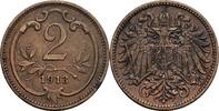 Kaisertum Österreich 2 Heller Kaiser Franz Joseph I. -