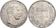 Kaisertum Österreich 1 Korona Kaiser Franz Joseph I. 1848-1916 -