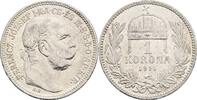Kaisertum Österreich 1 Korona Kaiser Franz Joseph I. 1848-1916 -