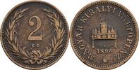 Kaisertum Österreich 2 Filler Kaiser Franz Joseph I. 1848-1916 -