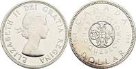 Kanada, Elizabeth II. 1 Dollar 100. Jahrestag der Konferenzen von Charlottetown und Quebec -