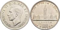 Kanada, George VI. 1 Dollar Besuch von König George VI. in Kanada -