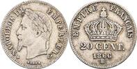 Frankreich Kaiserreich 20 Cent(imes) Napoleon III. -