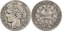 Frankreich 2 Francs 3. Republik 1870-1940 -