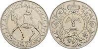 Großbritannien, Elizabeth II. 1 Crown 25. Jahrestag der Thronbesteigung von Elizabeth II. -