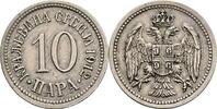 Königreich Serbien 10 Para Peter I. 1903-1918 -
