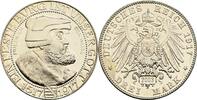 Sachsen 3 Mark Restrike Friedrich August III. 1904-1918 -
