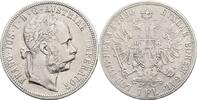 Kaisertum Österreich 1 Gulden Kaiser Franz Joseph I. 1848-1916 -