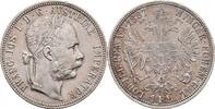 Kaisertum Österreich 1 Gulden Kaiser Franz Joseph I. 1848-1916 -