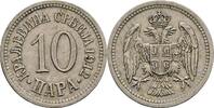 Königreich Serbien 10 Para Peter I. 1903-1918 -