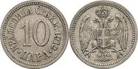 Königreich Serbien 10 Para Peter I. 1903-1918 -