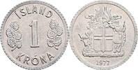 Island 1 Krona 1977 vz
