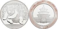 China 10 Yuan Fabulous 15 Silver Collection - Silberbarrenmünze Panda -