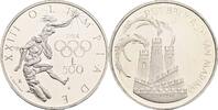 San Marino 500 Lire Olympische Sommerspiele Los Angeles 1984 -