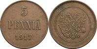 Finnland Interregnum 5 Penniä -