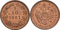 Kaisertum Österreich 5/10 Kreuzer Franz Joseph I. -