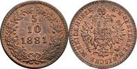 Kaisertum Österreich 5/10 Kreuzer Franz Joseph I. 1848-1916 -