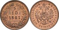 Kaisertum Österreich 5/10 Kreuzer Franz Joseph I. 1848-1916 -