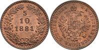 Kaisertum Österreich 5/10 Kreuzer Franz Joseph I. 1848-1916 -