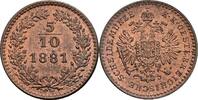 Kaisertum Österreich 5/10 Kreuzer Franz Joseph I. 1848-1916 -