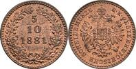 Kaisertum Österreich 5/10 Kreuzer Franz Joseph I. 1848-1916 -