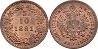 Kaisertum Österreich 5/10 Kreuzer Franz Joseph I. 1848-1916 -