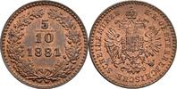 Kaisertum Österreich 5/10 Kreuzer Franz Joseph I. 1848-1916 -