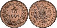 Kaisertum Österreich 5/10 Kreuzer Franz Joseph I. 1848-1916 -