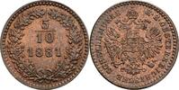 Kaisertum Österreich 5/10 Kreuzer Franz Joseph I. 1848-1916 -