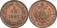 Kaisertum Österreich 5/10 Kreuzer Franz Joseph I. 1848-1916 -