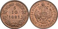 Kaisertum Österreich 5/10 Kreuzer Franz Joseph I. 1848-1916 -