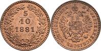 Kaisertum Österreich 5/10 Kreuzer Franz Joseph I. 1848-1916 -